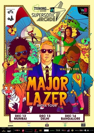 Major Lazer present new mix ahead of their India tour