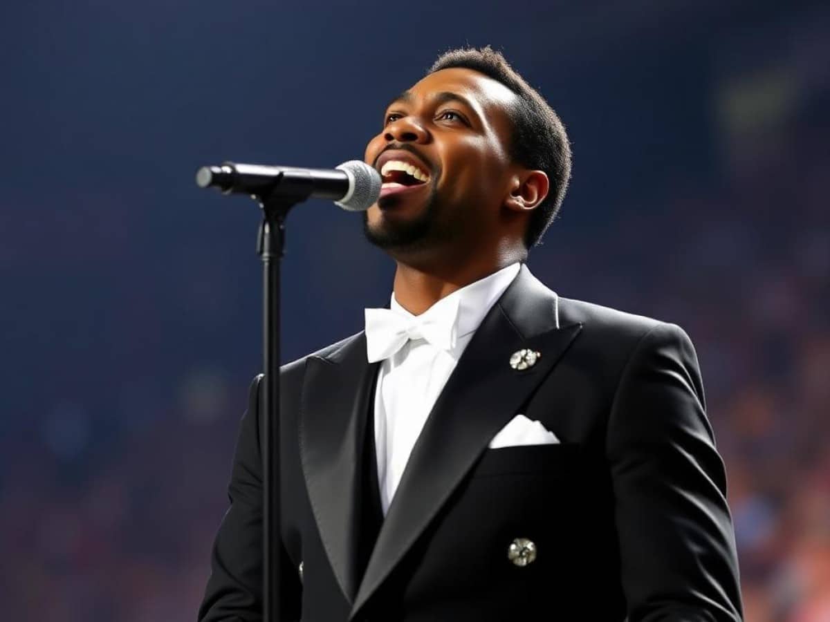 Watch Jon Batiste Perform the National Anthem at Super Bowl 2025