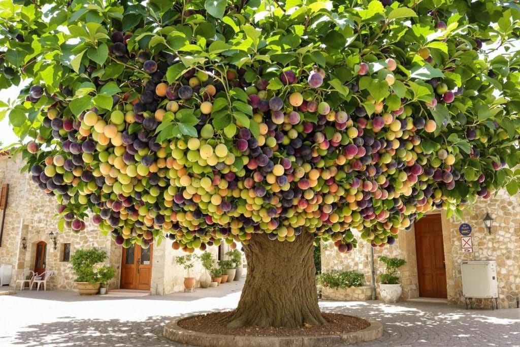Nature's miracle a tree unique in the world produces almost 150