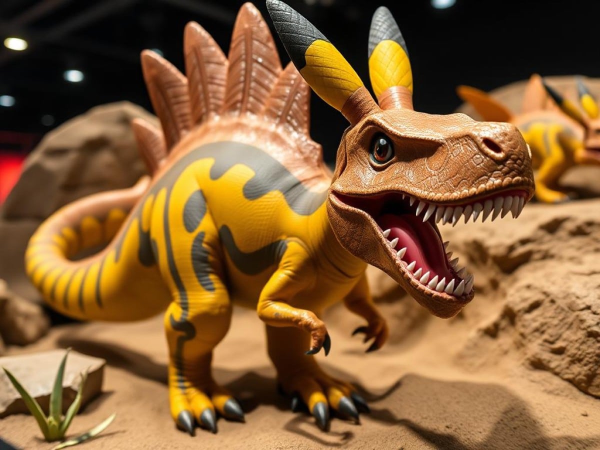 Pokemon Fossils, Along With Real Dinosaurs, Are Coming To America Next Year