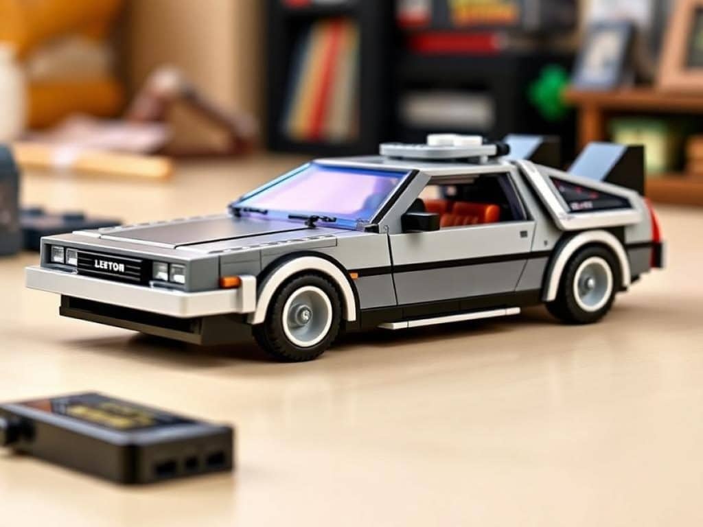 Save Big On The Back To The Future Lego Set And 4K Blu-Ray Trilogy