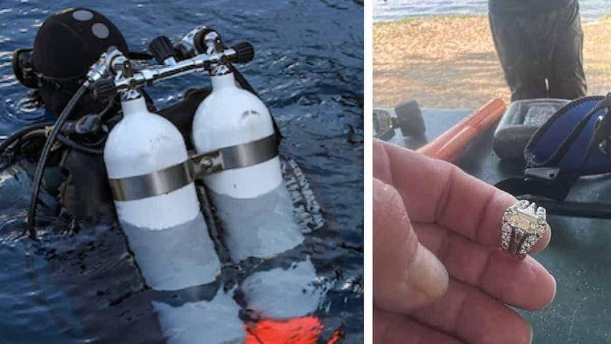 A Diver Finds A 115-Year-Old Wedding Ring In A Lake And Returns It To Its Bewildered Owner