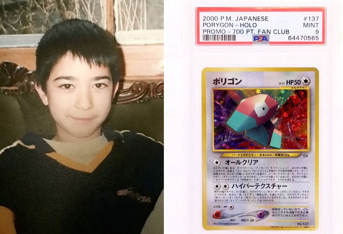 He almost sold his childhood Pokémon cards for $24, but they were actually worth $3,250