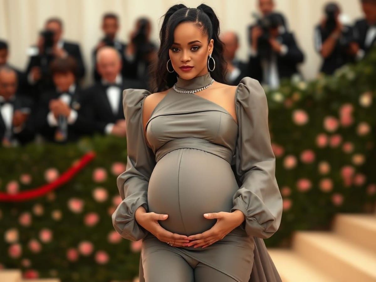 Rihanna Reveals She’s Pregnant With Third Child at 2025 Met Gala
