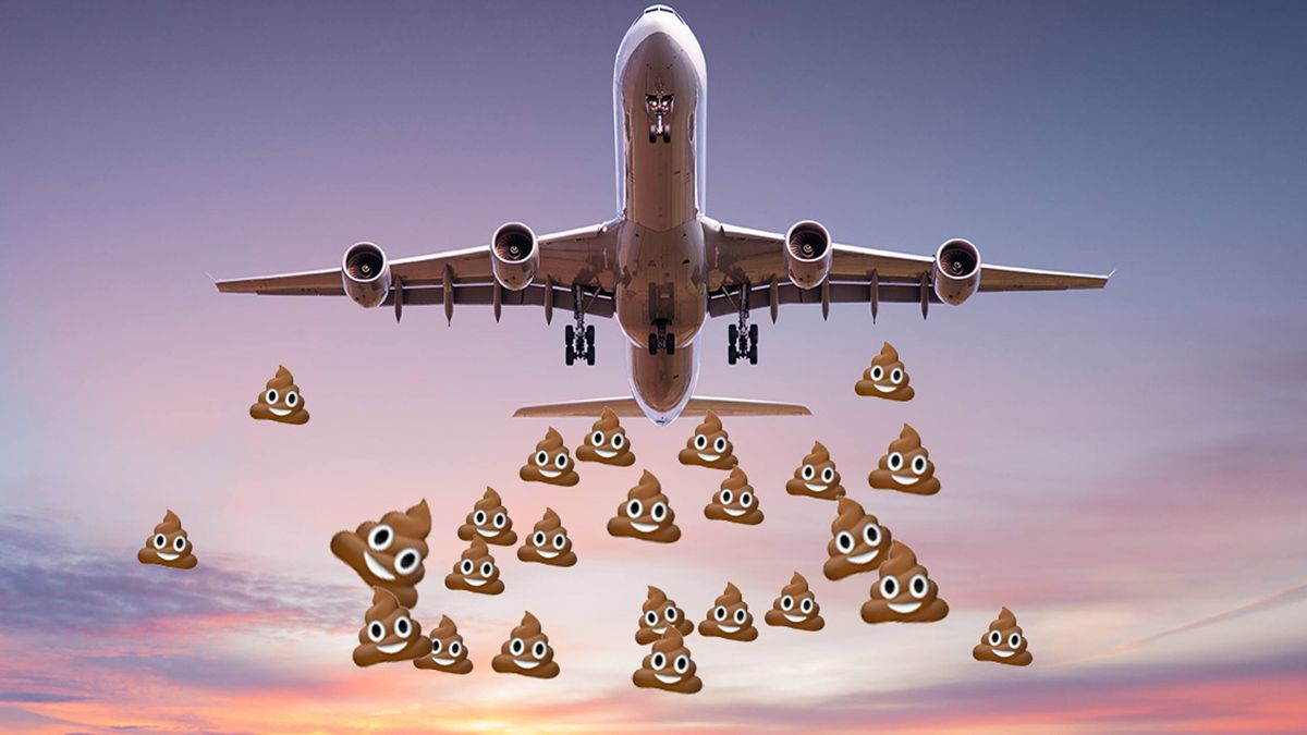 Airplanes You won't believe what happens to wastewater at 10,000 meters above sea level