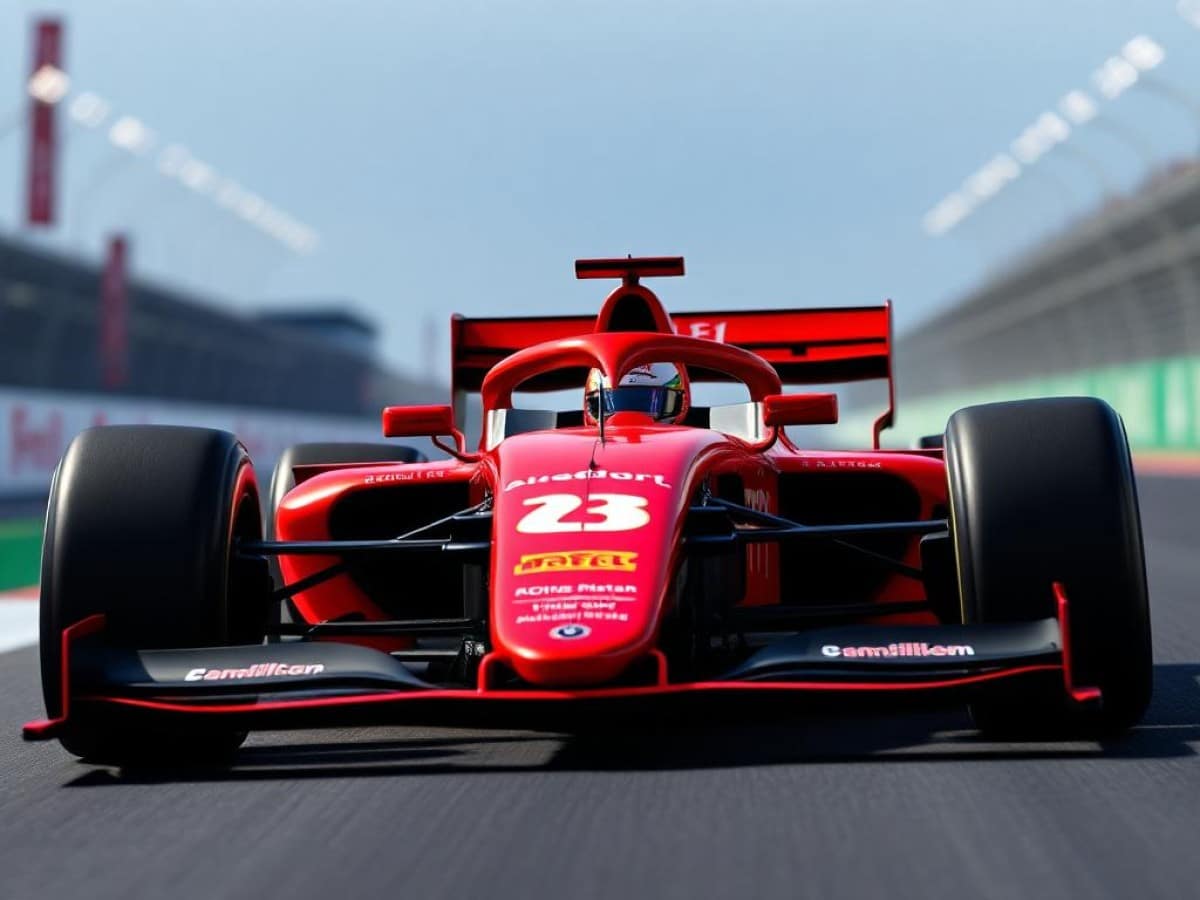 F1: THE MOVIE, (aka F1), Brad Pitt, on set, 2025. ph: Scott Garfield / © Warner Bros. / courtesy Everett Collection