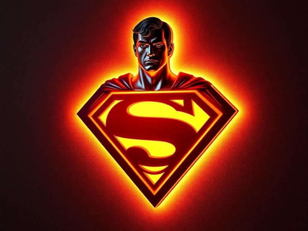 This Official Superman 3D Wall Lamp Is Discounted At Amazon