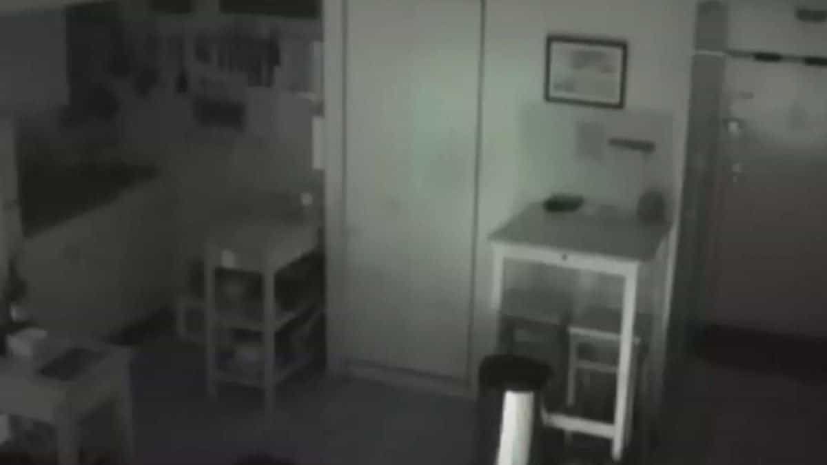 When His Food Starts Disappearing From The Fridge, He Installs A Camera In His Kitchen