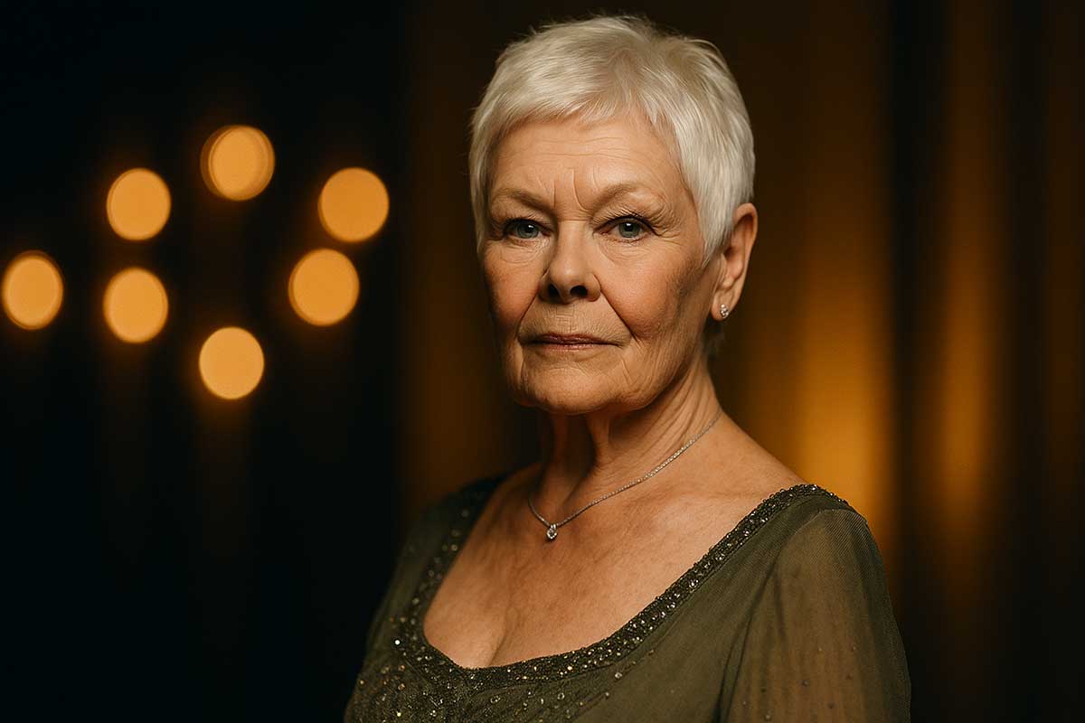 Judi Dench as a James Bond superstar