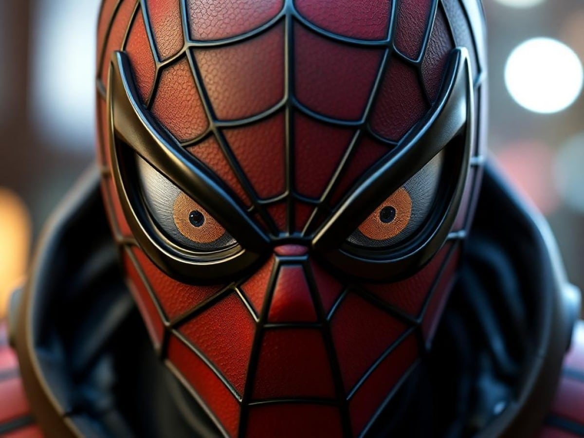Marvel Legends Spider-Man Mask Looks Cool And Kinda Creepy