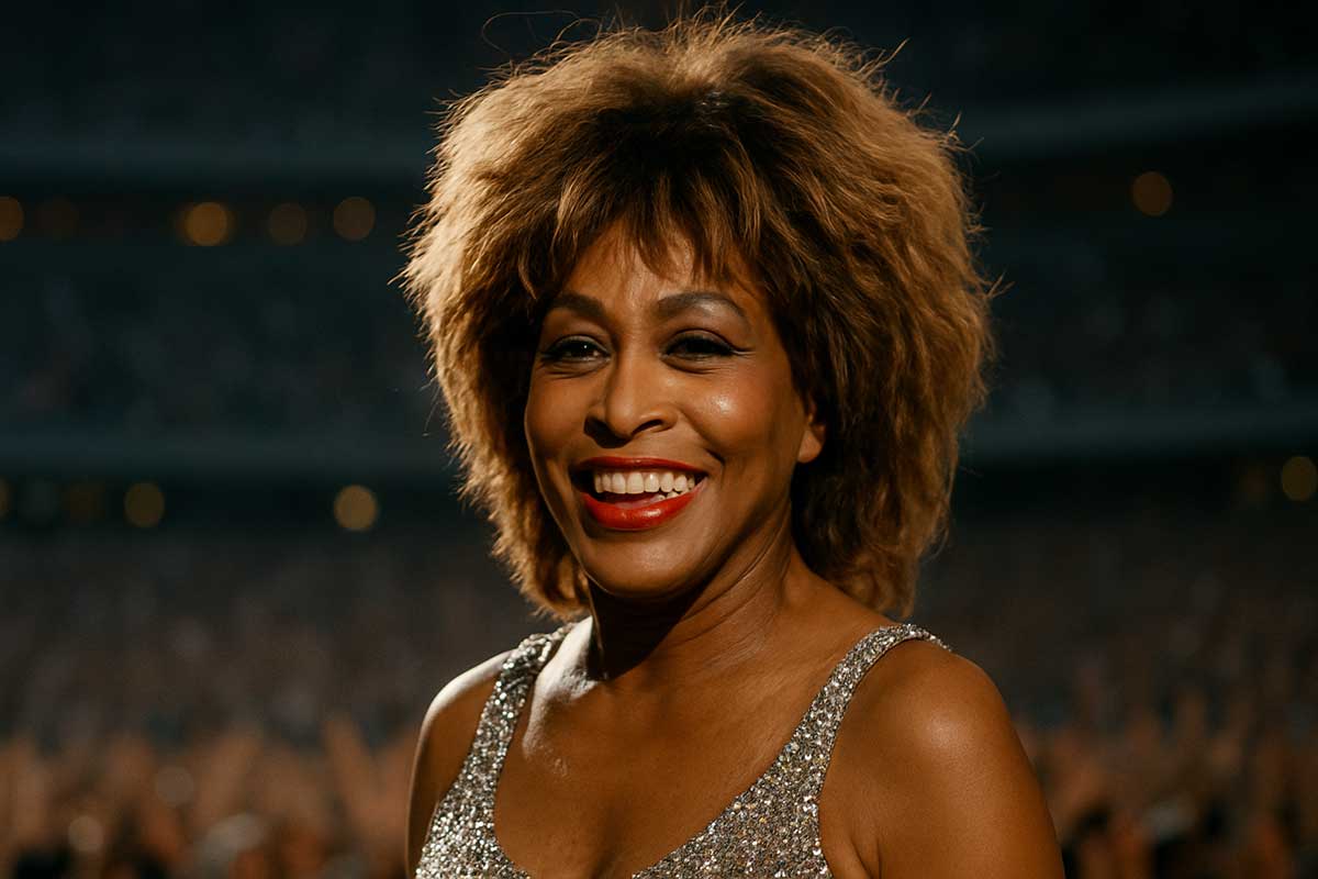 Tina Turner Smile on Stage