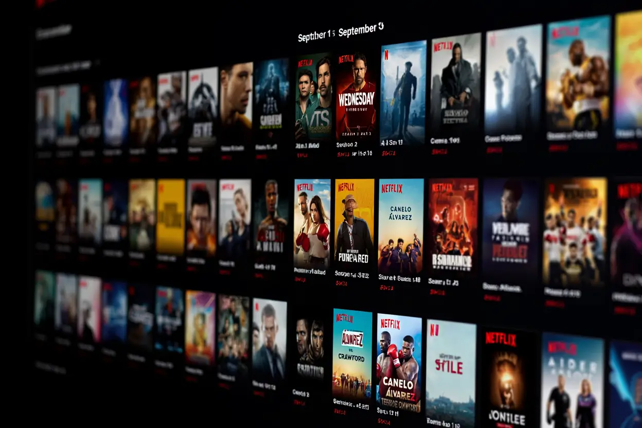 46 films, 'Wednesday' finale Sept. 3 and Canelo fight Sept. 13 — What Netflix’s September slate means