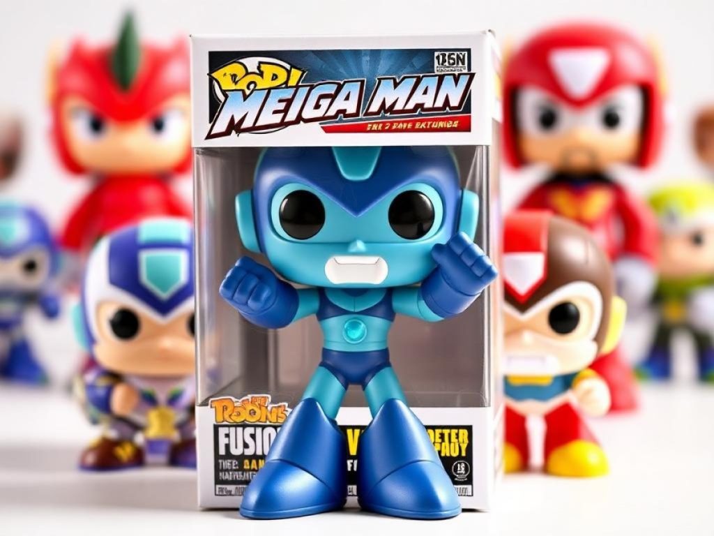 Exclusive: Funko Launching Classic Mega Man Funko Fusion Figure With Chase Variant Version