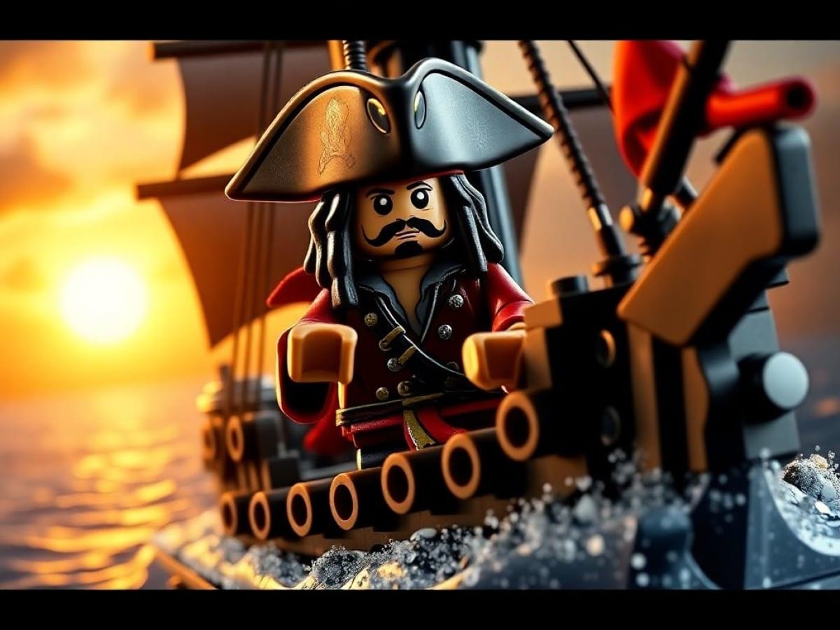 Captain Jack Sparrow Sets Sail In Lego Pirate Ship Next Month