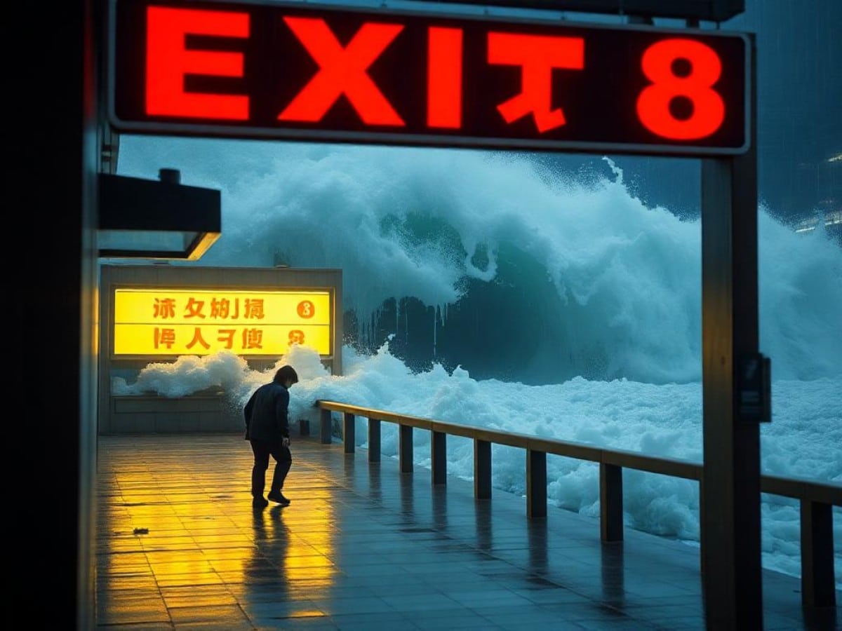 1d ago1d ago - "It's about 500 times more 'real-life tsunami' than the game's."The Exit 8