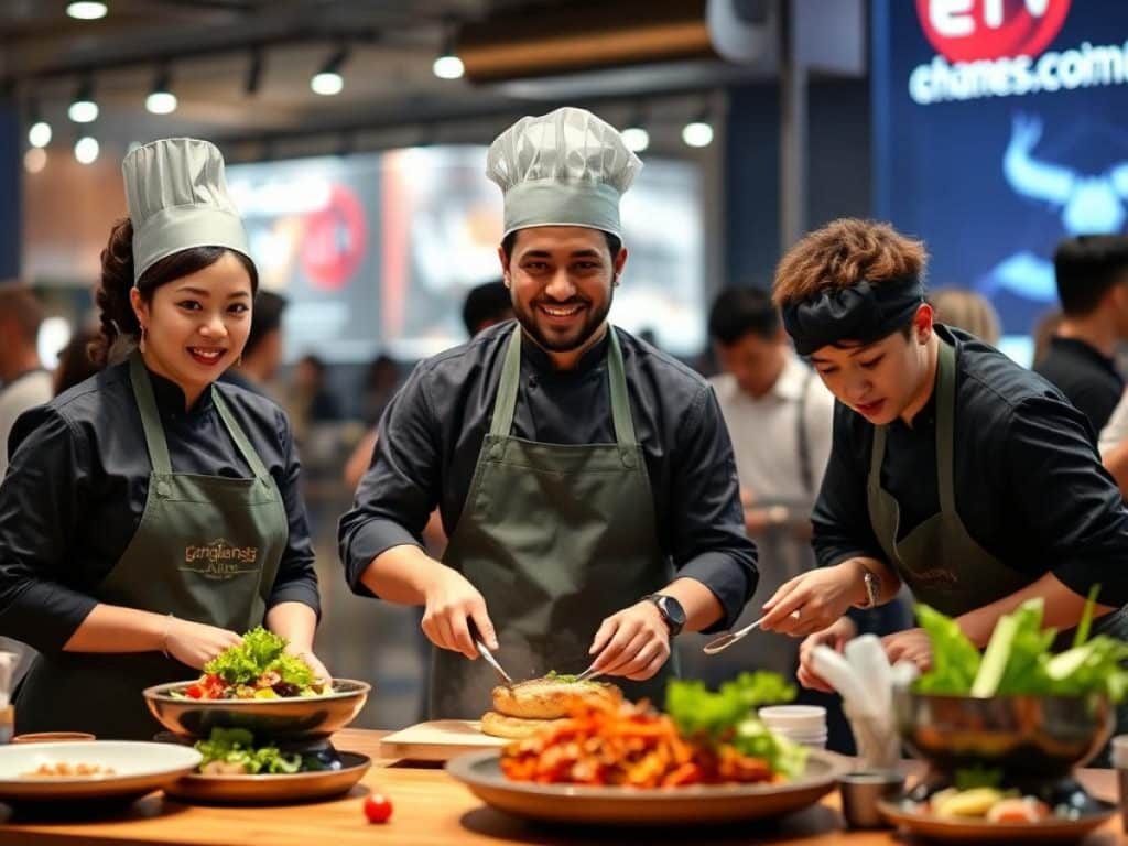 Game Companies Compete in the Kitchen for Charity