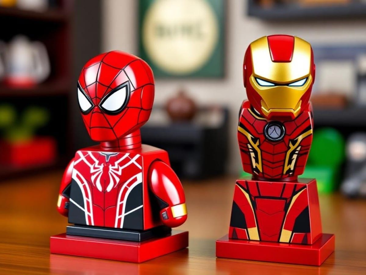Lego's New Spider-Man And Iron Man Busts Get Limited-Timed Discounts