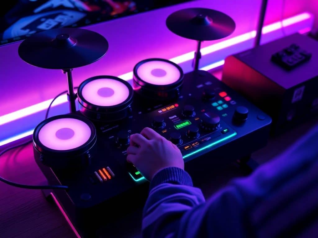 CRKD Follows Up Its Guitar Controllers With a New Drum Kit Controller