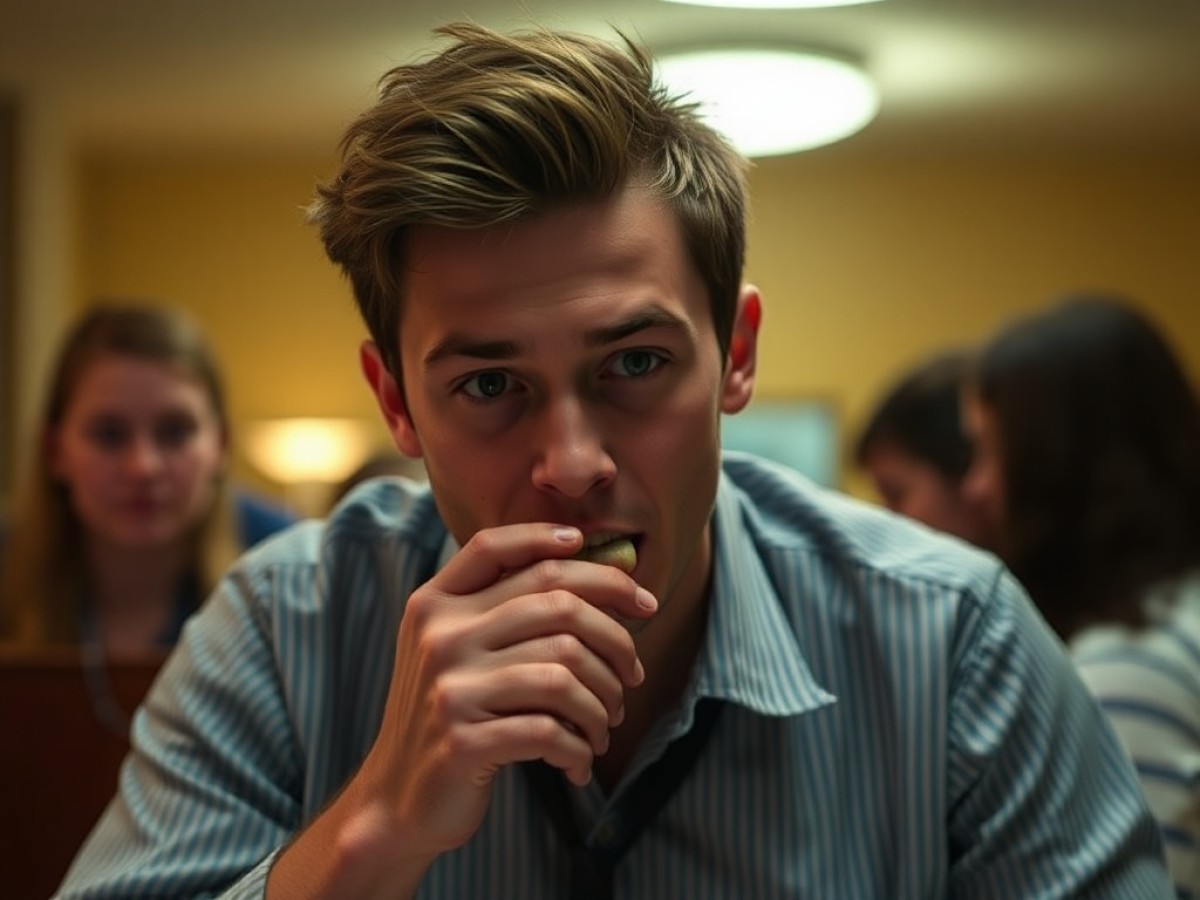 Griffin Newman Tries Really Hard Not to Throw Up in Nebula’s First Trailer for Patrick Willems Short Film ‘The Dinner Plan’ (EXCLUSIVE)